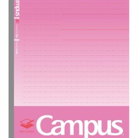 スマートキャンパスノート「ドット入り文系線」ピンク