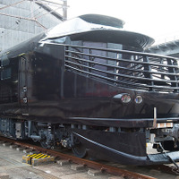 京都鉄道博物館で展示される『トワイライトエクスプレス瑞風』の展望車。