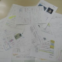ルーズリーフに書き込んだイメージ資料。