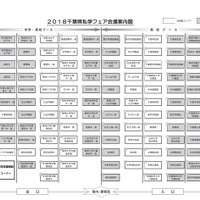 2018千葉県私学フェア会場案内図