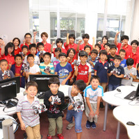F@IT Kids Club×千葉工業大学プログラミングサマースクール2018のようす「ロボットプログラミング」集合写真