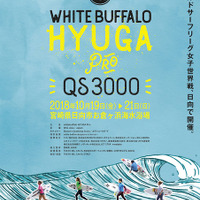 東京オリンピック新競技サーフィンの国際大会「white buffalo HYUGA PRO QS3000」が宮崎県で10月開催