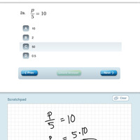 iPad教科書、「代数」教育アプリ「HMH Fuse: Algebra 1」