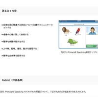 TOEFL Primary Speaking「測る力と内容」