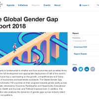 The Global Gender Gap Report 2018（2018年ジェンダーギャップレポート）