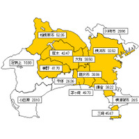 地域別の状況（神奈川県発表）