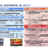 文部科学省「2019年度文部科学関係予算（案）のポイント」