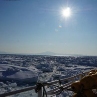 北海道網走の流氷船 オーロラ号 が3月31日まで運行中（撮影日：1月25日）