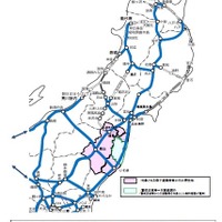 無料外の対象路線（東日本）エリア