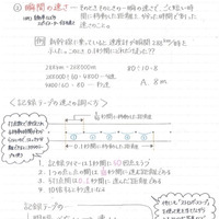 学習ノート共有アプリ「Clear」に公開されたノートの一例
