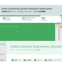 早稲田大学グローバルソフトウェアエンジニアリング研究所