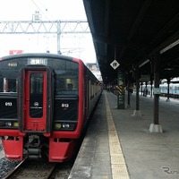 JR九州の813系普通列車。