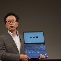 富士通クライアントコンピューティング代表取締役社長の斎藤邦彰氏