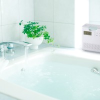 入浴時にも聴けるCDラジオ（イメージ）