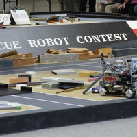 第19回レスキューロボットコンテスト「ベストテレオペレーション賞」を受賞したレスキューロボット
