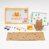 「embot」の商品内容（ロボット、タブレット入り）