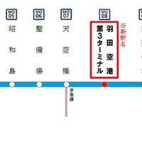 東京モノレール羽田空港線の改称駅。