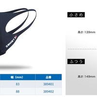 スポーツ時のエチケット対策として口元を覆う「ザムスト マウスカバー」発売