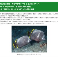 第1回講座「フィールド調査でわかったユウゼンの生態」