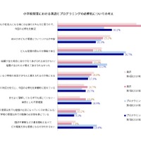 小学校授業における英語とプログラミングの必修化についての考え