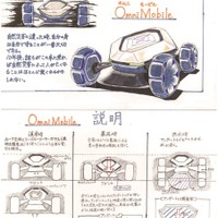 カーデザイン大賞：高橋洋平さん　福島県立福島高等学校2年…『Omni Mobile』