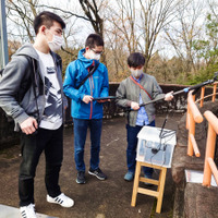 津幡町の森林動物園で行なわれた予備評価の模様（2020年12月6日）