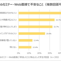 Webセミナー・Web面接で不安なこと