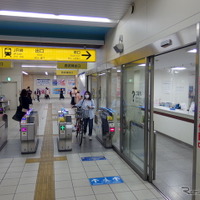 西武多摩川線サイクルトレイン（武蔵堺駅デモ）