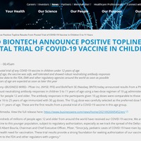 コロナワクチン、5-11歳に有効…ファイザー 画像