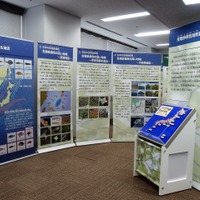 「日本の生物多様性とその保全」の展示パネル