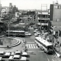 1972年当時の成増駅ロータリー。