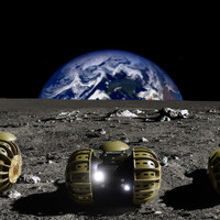 月面探査機（画像はイメージ）