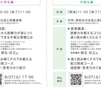 1分でできる！読解力と読むスピードの鍛え方　小学生編と中学・高校生編