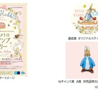 ピーターラビット絵本出版120周年記念、東京メトロスタンプラリー