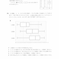 【高校受験2022】鳥取県公立高校入試＜数学＞問題・正答