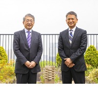 廣瀬 克哉　法政大学総長（左）と　工藤 勇一　横浜創英中学高等学校 校（右）