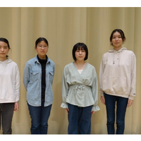 EGOI 2023日本代表選手左から　小田さん、沈さん、藤居さん、ヘファナンさん