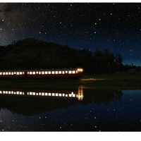 「千葉の星めぐり」小湊鉄道の線路沿い