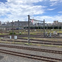 東京メトロ和光車両基地。ホンダの和光研究所とは通りを挟んだ隣だ。