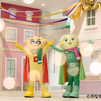 「横浜アンパンマンこどもミュージアム」クリスマス装飾リボン（C）やなせたかし／フレーベル館・TMS・NTV