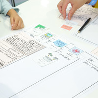 カードは52枚。東京大学生産技術研究所で今まさに研究中の最新技術が紹介されている。表には技術の名前が、裏には技術の概要と用途例が記され、ゲームではピンチから守る「道具」となる