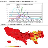 東京都インフルエンザ患者報告数および発生状況