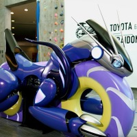 東京ミッドタウン日比谷アトリウムで展示される「TOYOTA Engineering Society MIRAIDON」