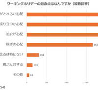 ワーキングホリデーの懸念点は何？（複数回答）