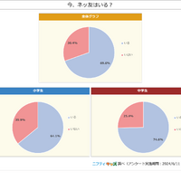 今、ネッ友はいる？