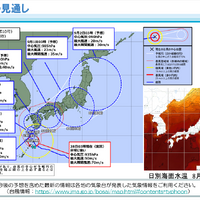 台風の見通し