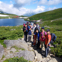 中2で行われる「山の学校（縦走・登山）」