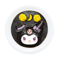 PUROHALLOWEEN メニュー「月夜のかぼちゃ焼売ブラックカレー」（C）2024 SANRIO CO., LTD. TOKYO, JAPAN 　著作 株式会社サンリオ