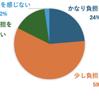 子供の学習機会を設けるための支出が家計にどの程度の負担になると感じますか？