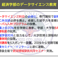 京都大学全体で注力しているデータサイエンス教育